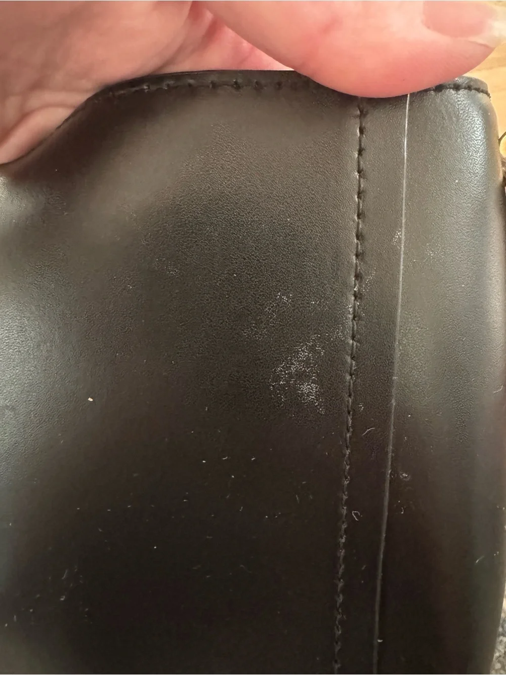 Kate Spade Black Crossbody with Pink Strap Accent ***